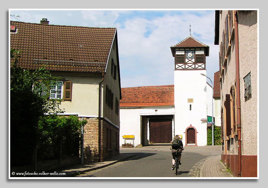 Glockenturm in Mehlbach im Landkreis Kaiserslautern