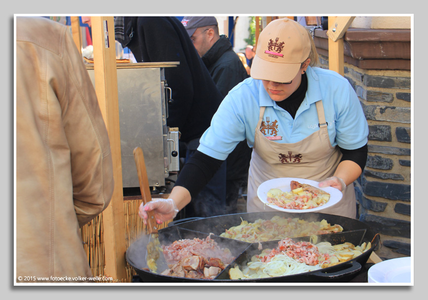 Regionale Köstlichkeiten auf dem Veiner Nässmoort.