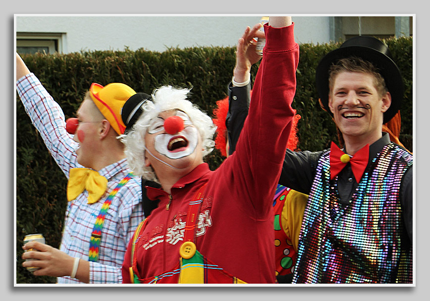 Faschingsumzug der Zewener Baknaufen