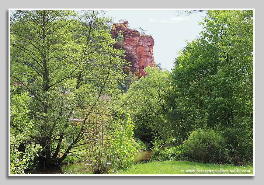 Der Jungfernsprung bei Dahn