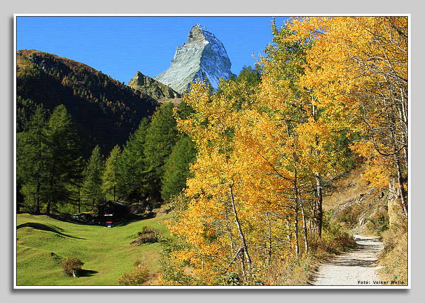 Spaziergang zur Gornerschlucht
