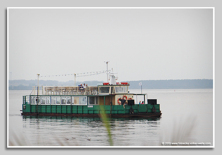 Personen-Fahrradfähre "MS Salzhaff" in Rerik