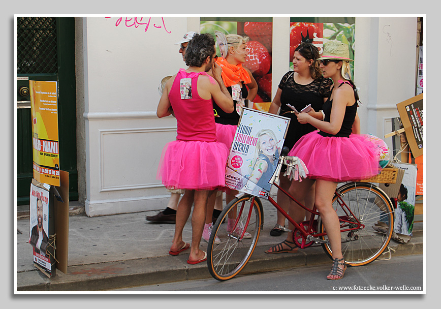 Avignon beim Theaterfestival 2013